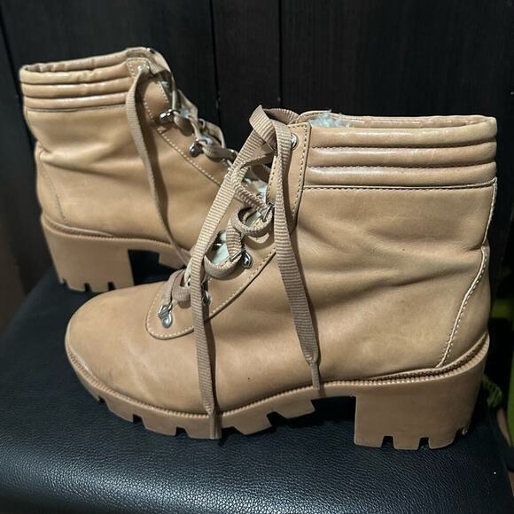 Aqua Glica leather combat boots size‎ 10B - Picture 7 of 7